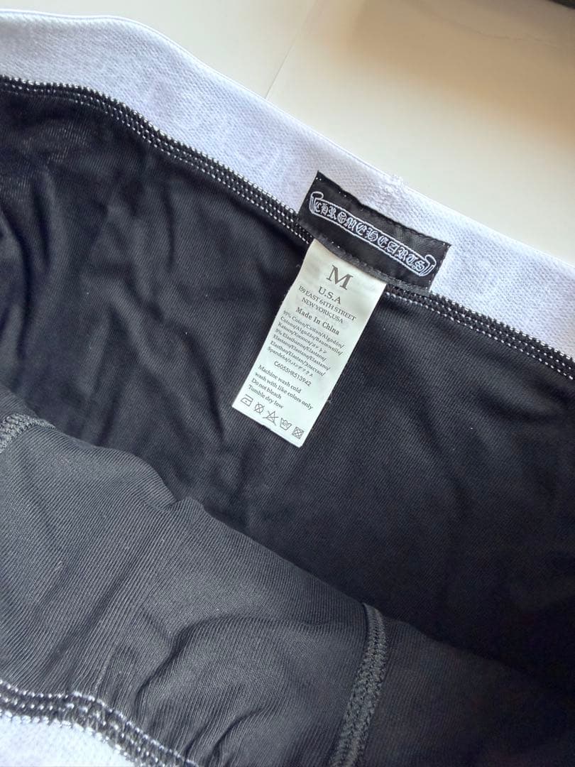 CHROME HEARTS クロムハーツ ボクサーパンツ ブラック Mサイズ