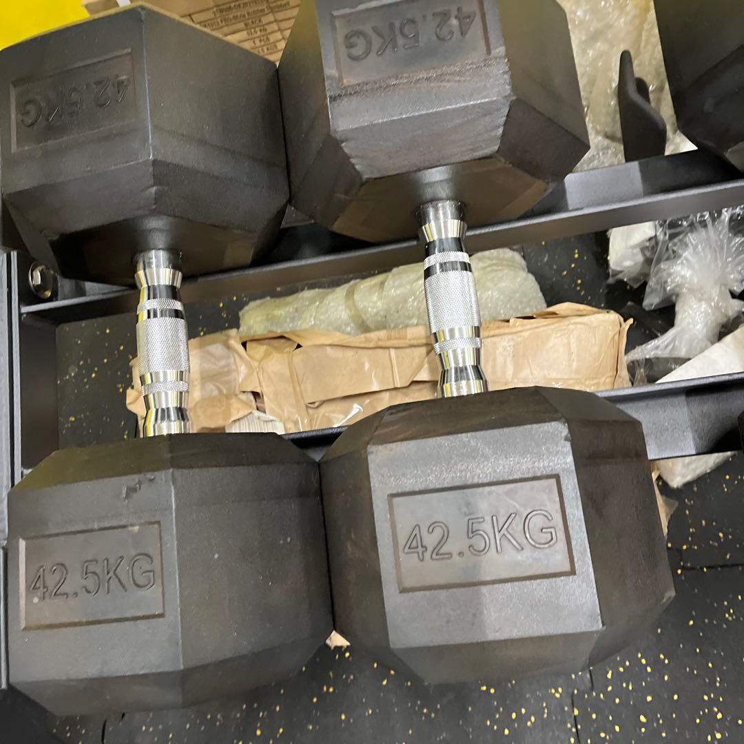 ヘックスラバーダンベル 40KGセット