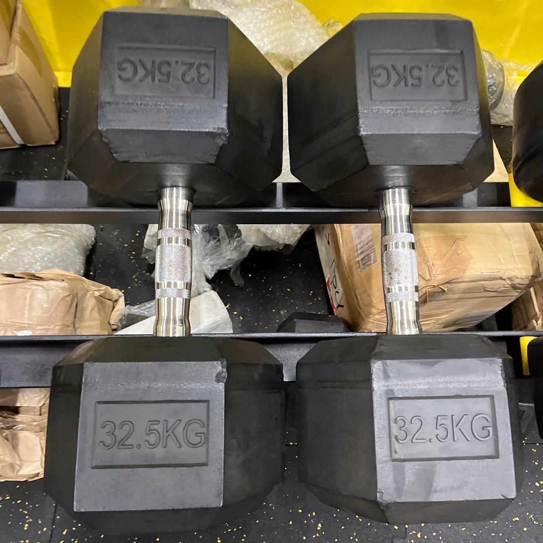 ヘックスラバーダンベル 40KGセット