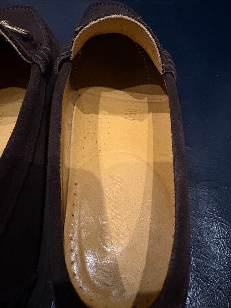 パラブーツ　ビットローファー スウェード UASP BIT