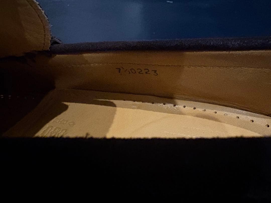 パラブーツ　ビットローファー スウェード UASP BIT