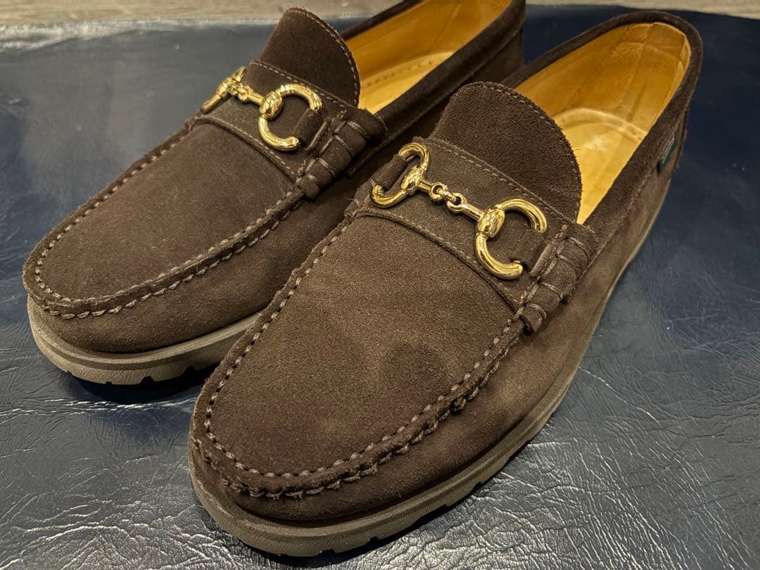 パラブーツ　ビットローファー スウェード UASP BIT