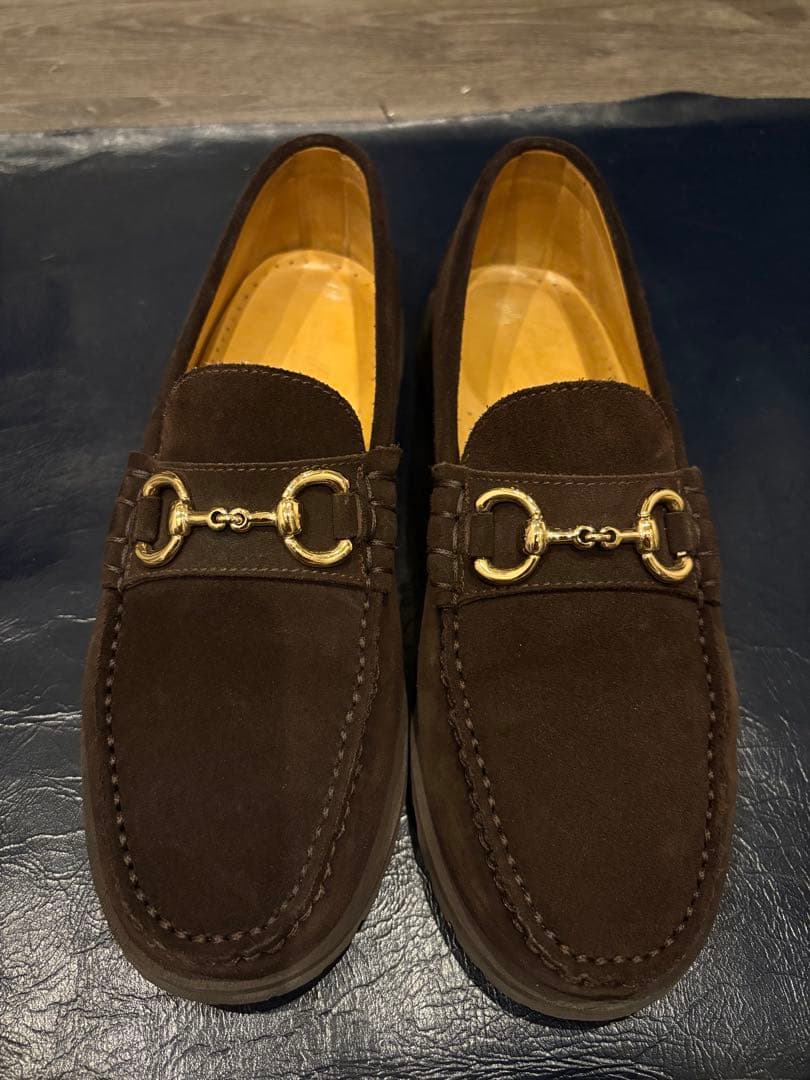 パラブーツ　ビットローファー スウェード UASP BIT