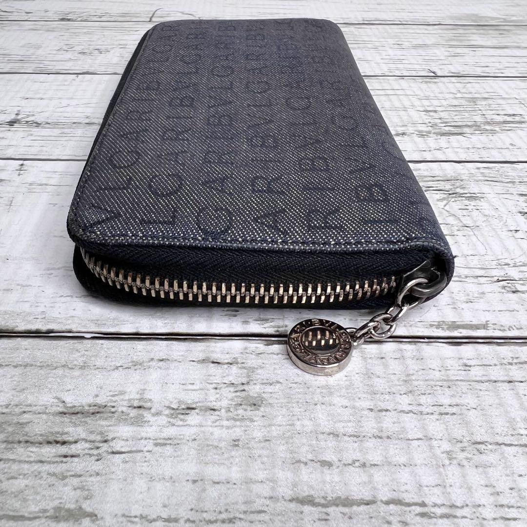 BVLGARI ブルガリ ロゴマニア 長財布 ラウンドファスナー