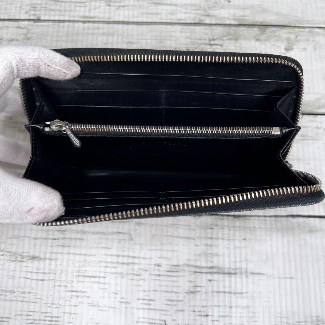 BVLGARI ブルガリ ロゴマニア 長財布 ラウンドファスナー