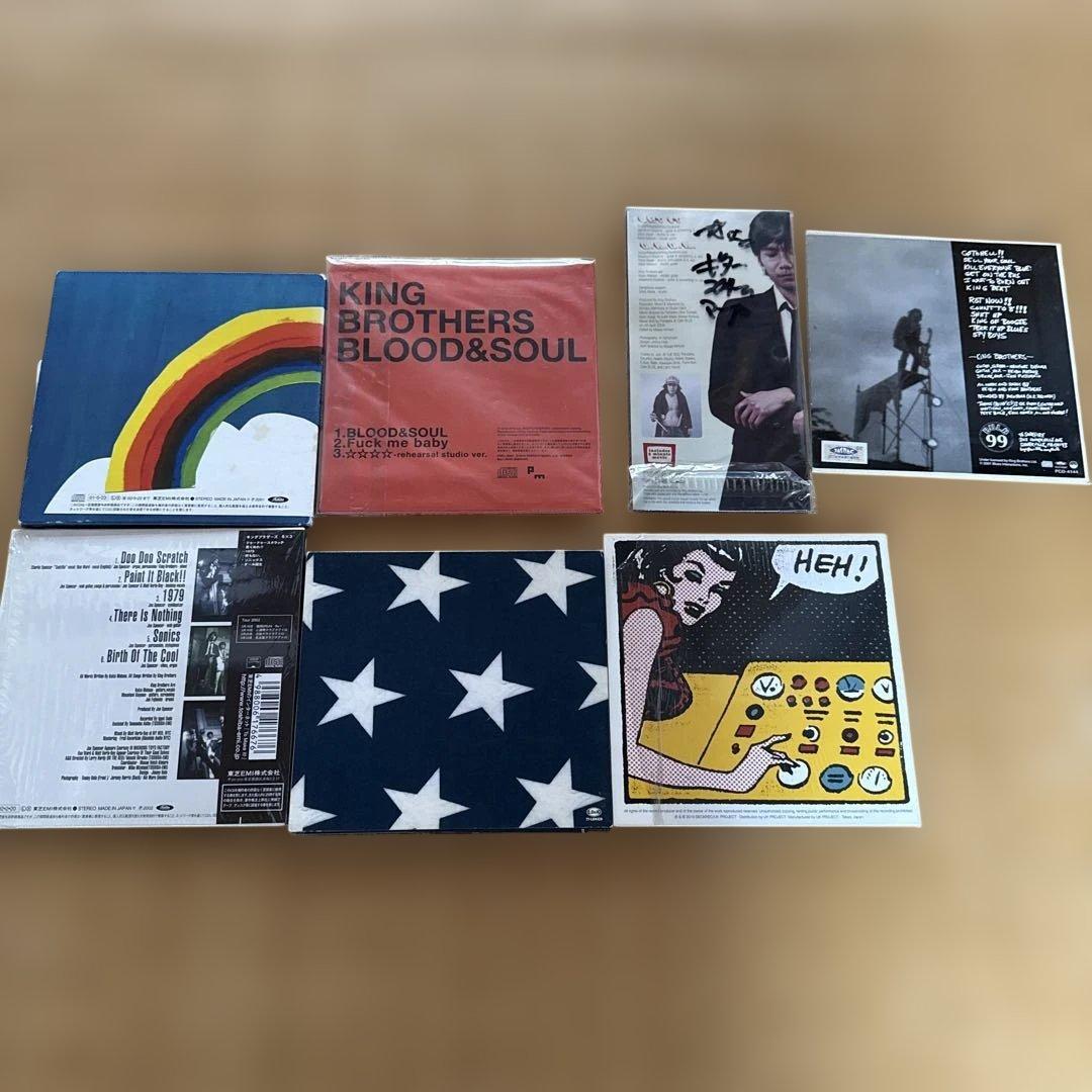 KING BROTHERS セット　サイン入り　紙ジャケット