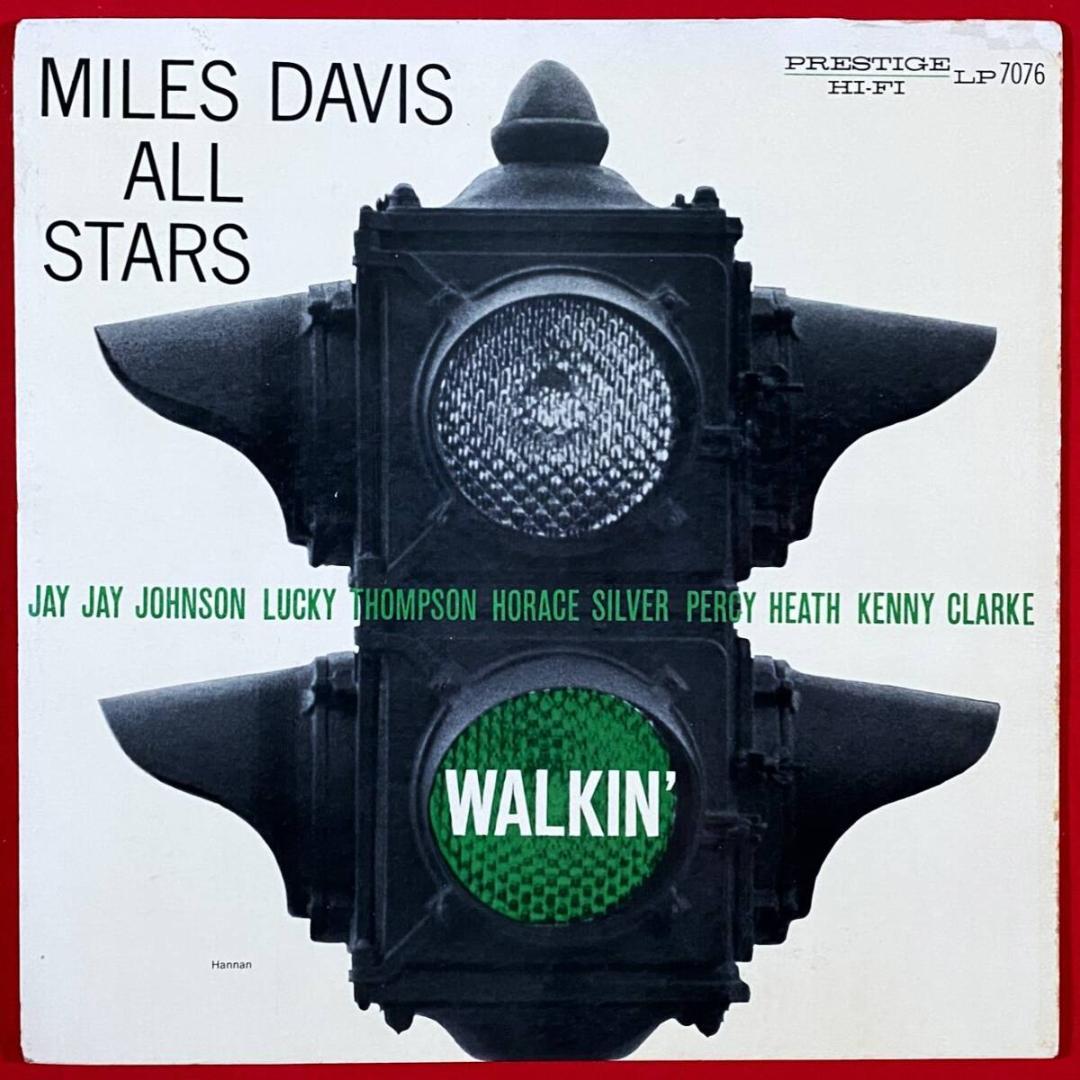 ★極レア！【USオリジ/MONO/NYC/深溝/RVG手彫】マイルス ウォーキン