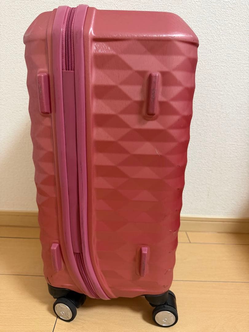 Samsonite ピンク キャリーケース TSAロック付き