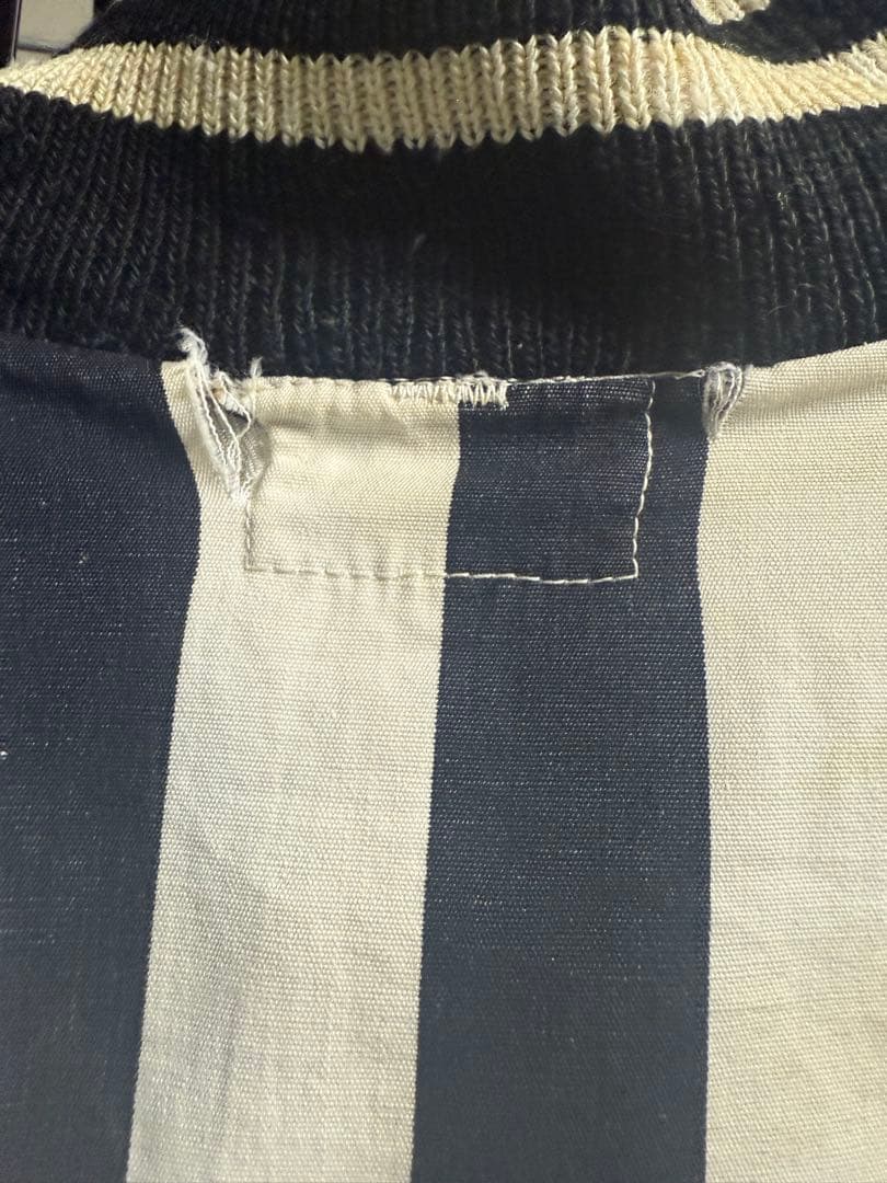 ね*様 50s 60s Rawlings ボタンスタジャンストライプ スタジャン