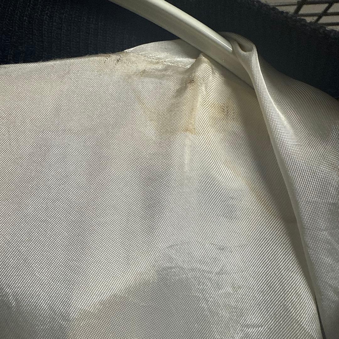 ね*様 50s 60s Rawlings ボタンスタジャンストライプ スタジャン