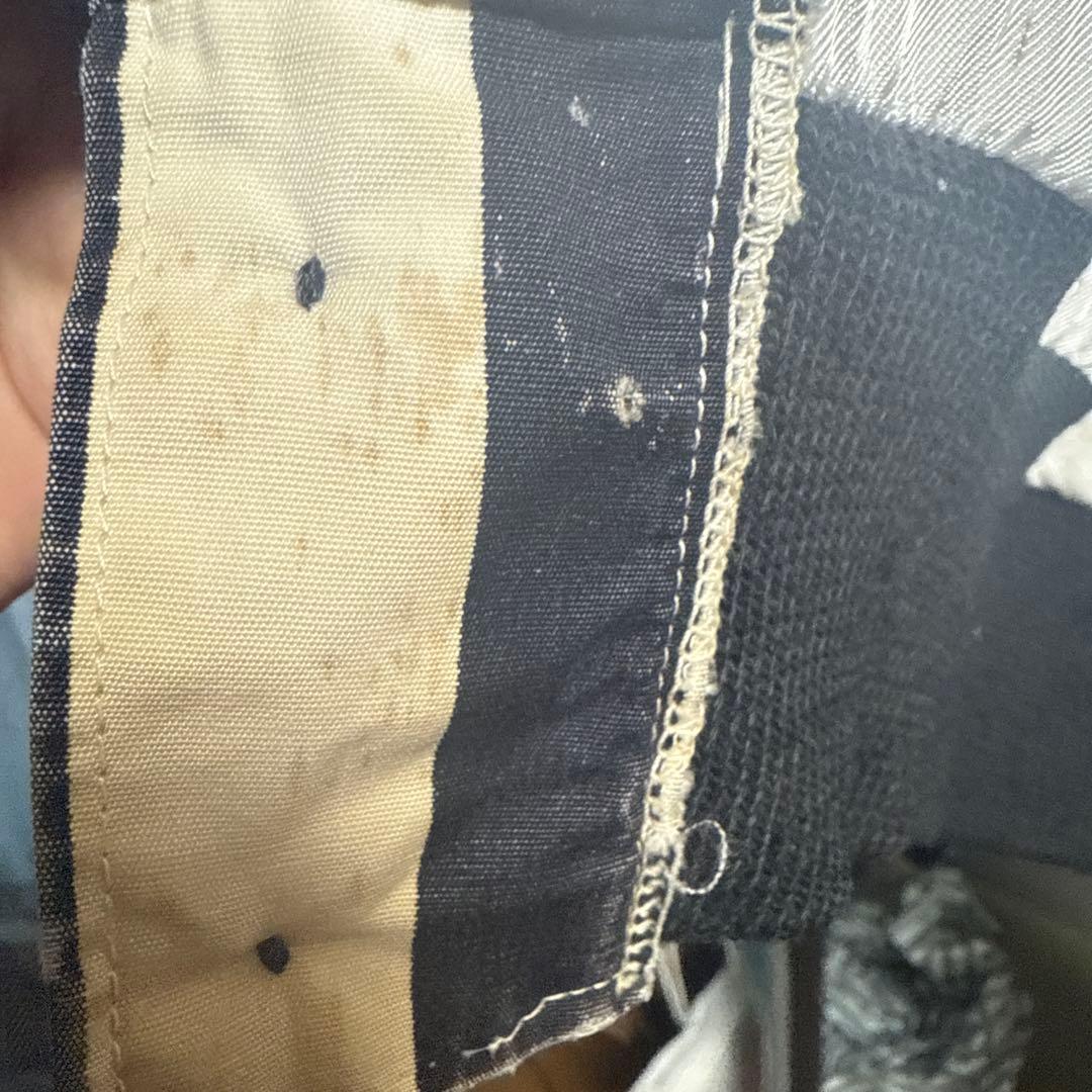 ね*様 50s 60s Rawlings ボタンスタジャンストライプ スタジャン