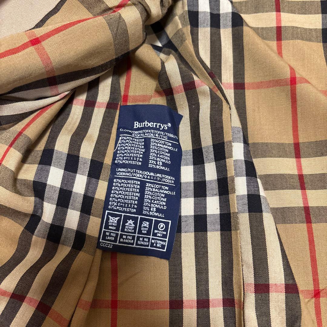 バーバリー　英国製　トレンチコート