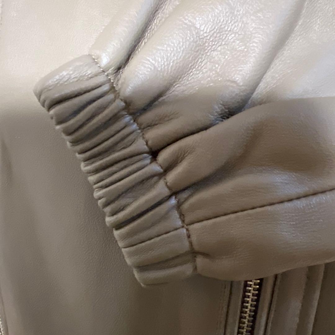 お値下げ　ディノス　ラム革ジャケット　Lサイズ