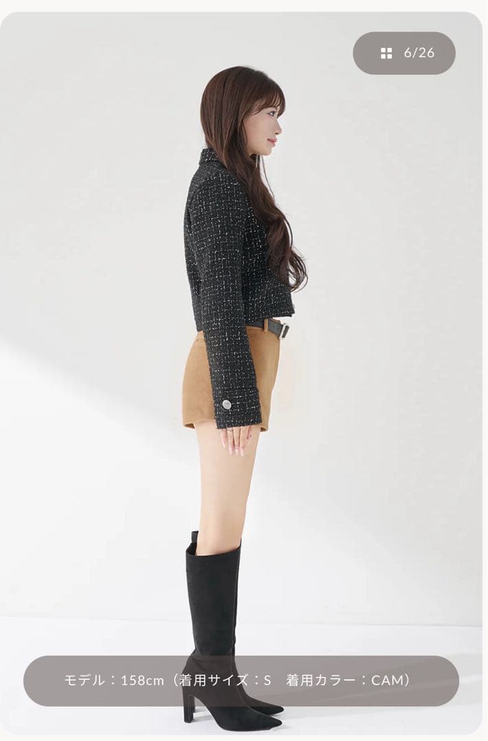 DARICH メルトンミドルショートパンツ