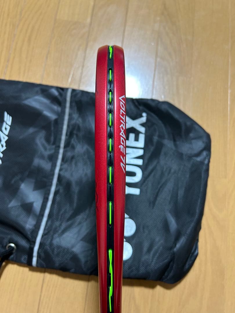 ボルトレイジ　7v 紅　ソフトテニス　ラケット