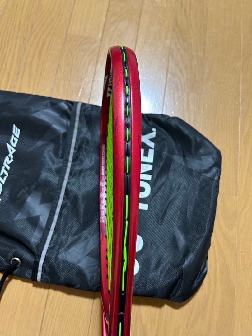 ボルトレイジ　7v 紅　ソフトテニス　ラケット