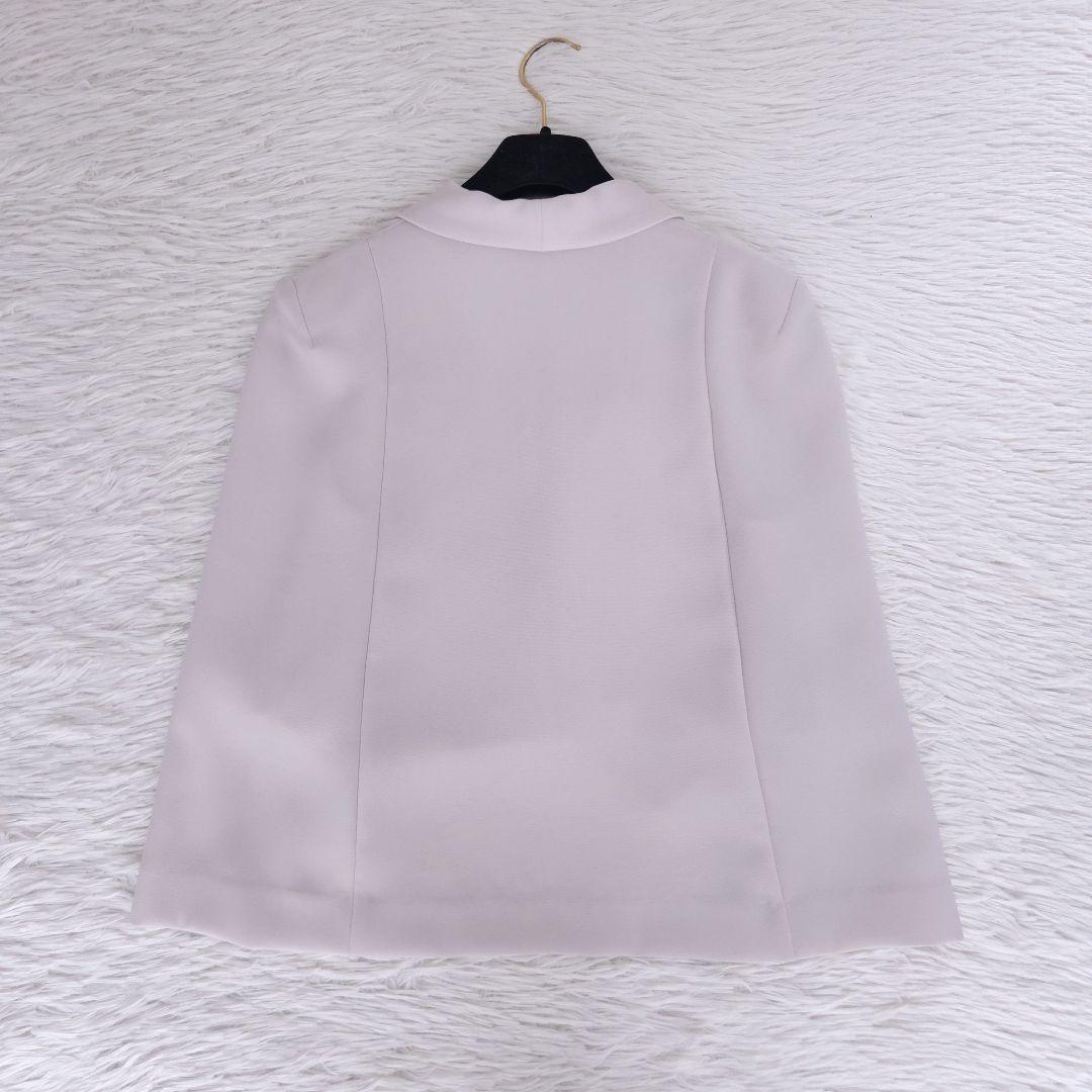 美品 メトリーゼ ケープジャケット フォーマル セレモニー 羽織り アイボリー