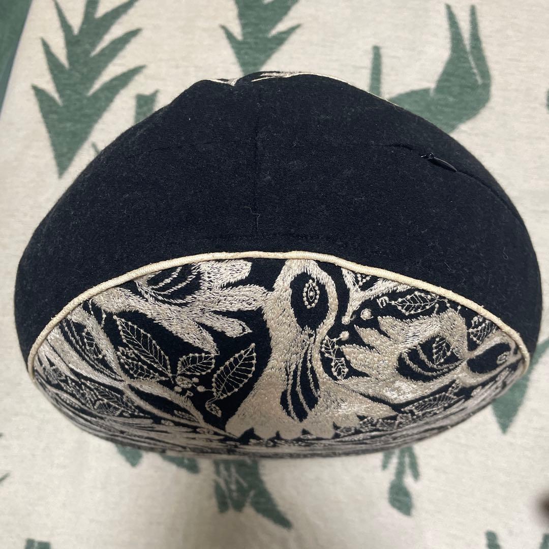 大幅値下げ　ミナペルホネン　エッグクッション　carnival ブラック