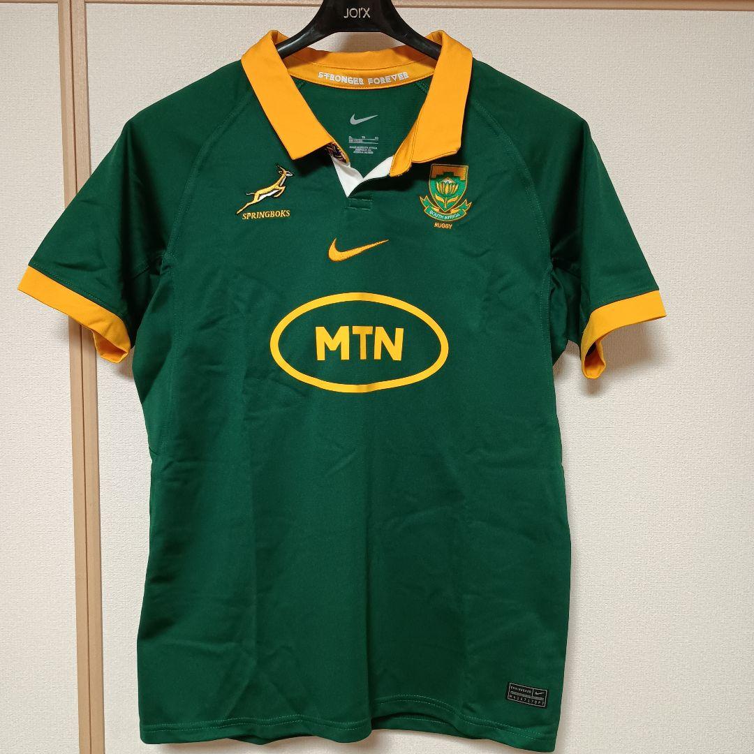 南アフリカspringboks　ラグビー　ジャージ　ナイキ