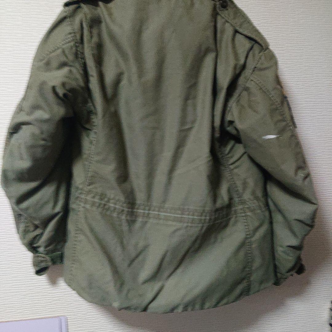 M-65 フィールドジャケット コート　セカンド　ライナー付き 　米軍実物　ボロ