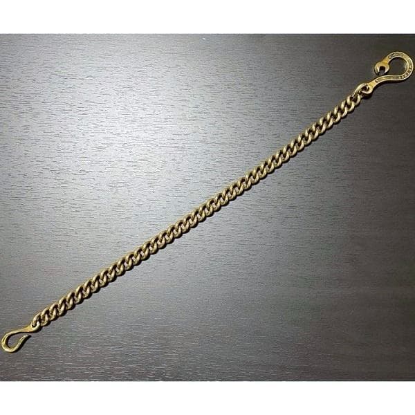 希少 WEIRDO スパナウォレットチェーン ブラス製ゴールド GLADHAND