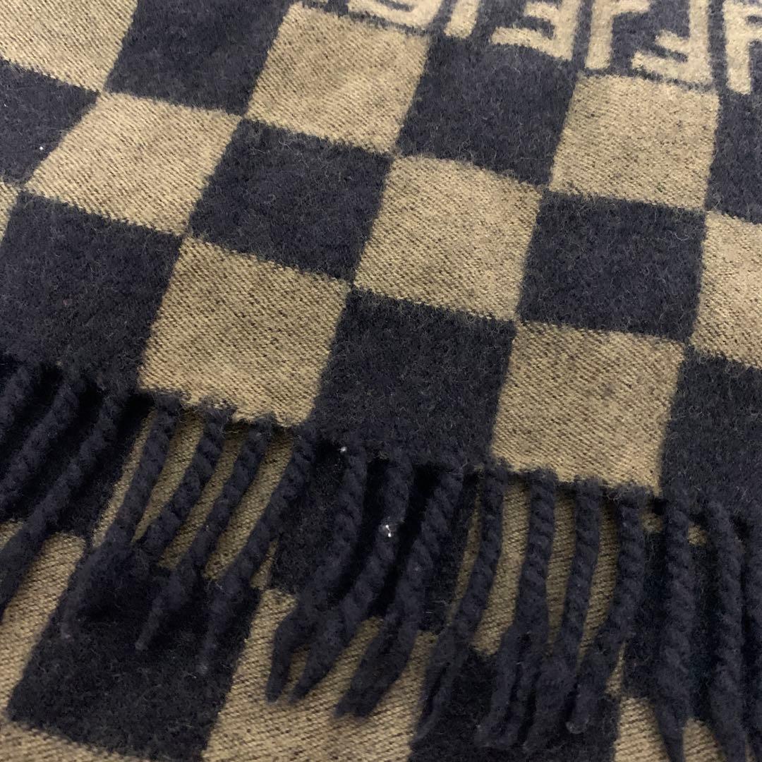 フェンディ セレブ 高級 レトロ ヴィンテージ ストール 羽織り ユニセックス