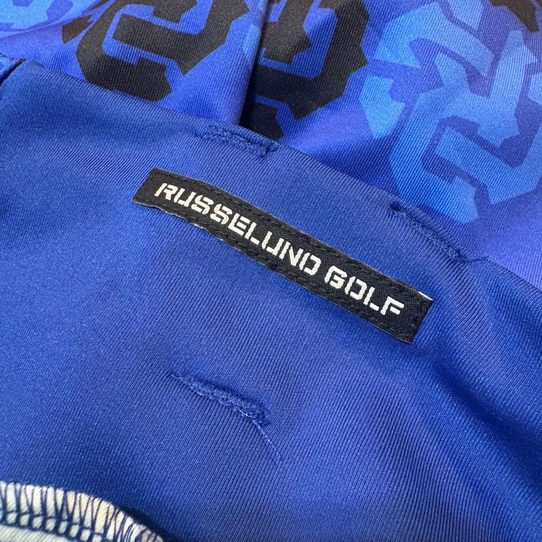 【RUSSELUNO GOLF】新品プルオーバーブルゾンパンツ上下セット　メンズ