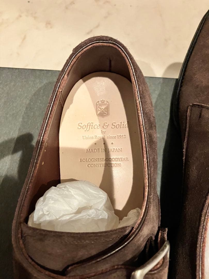 Soffice&Solid ソフィスアンドソリッド スエードシューズ