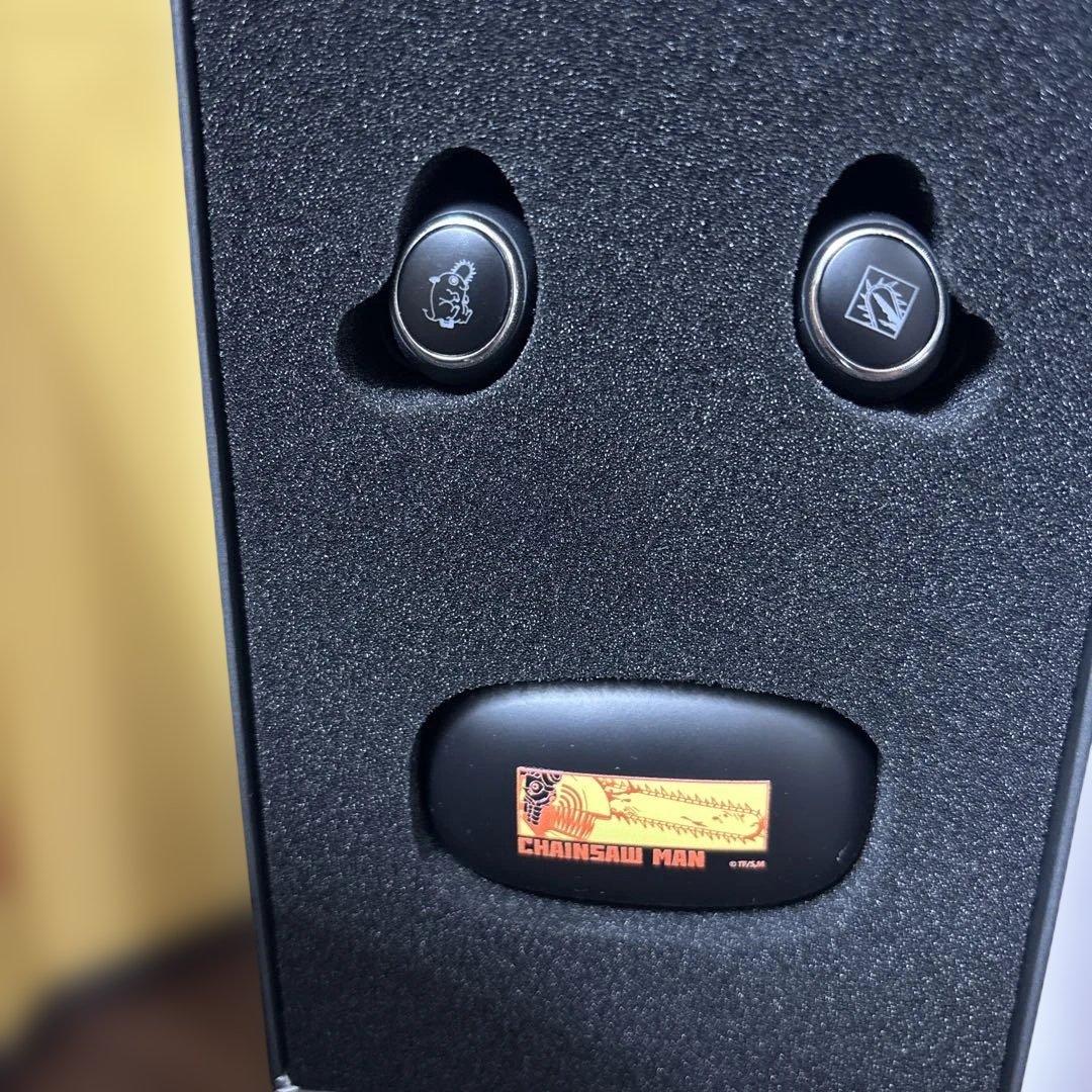 オンキヨー　チェンソーマン　ワイヤレスイヤホン　デンジ