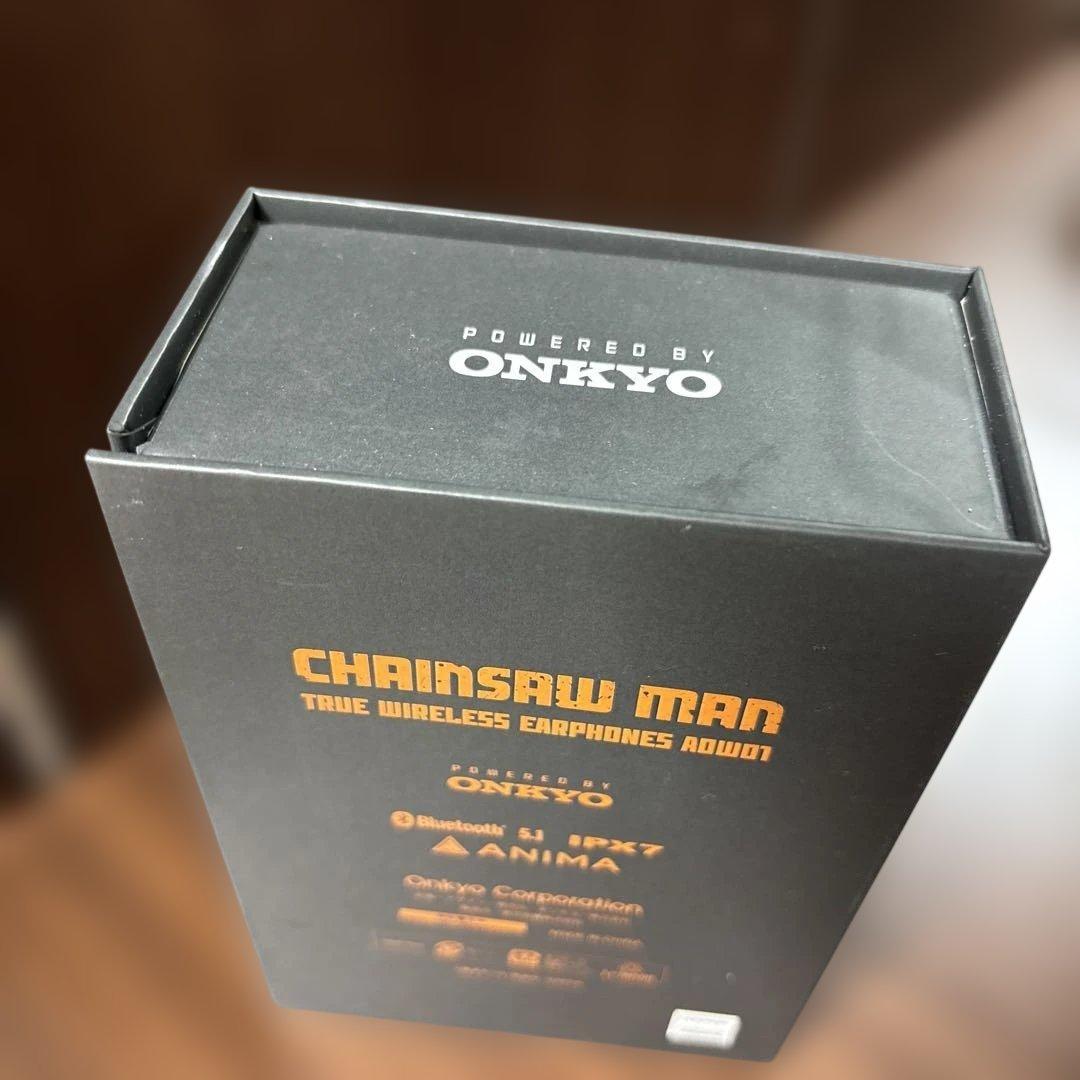 オンキヨー　チェンソーマン　ワイヤレスイヤホン　デンジ