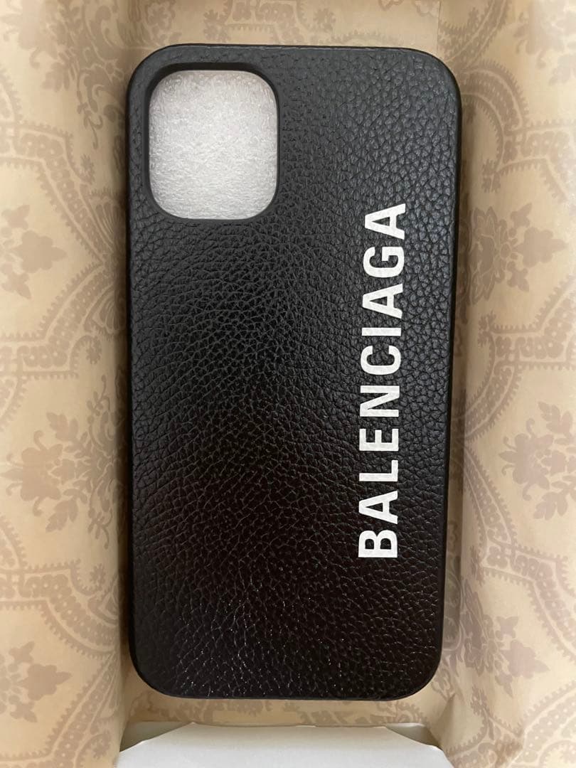 未使用【BALENCIAGA】正規品iPhone12 miniケース