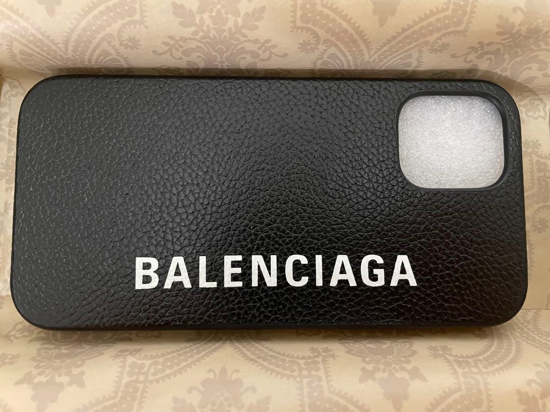 未使用【BALENCIAGA】正規品iPhone12 miniケース