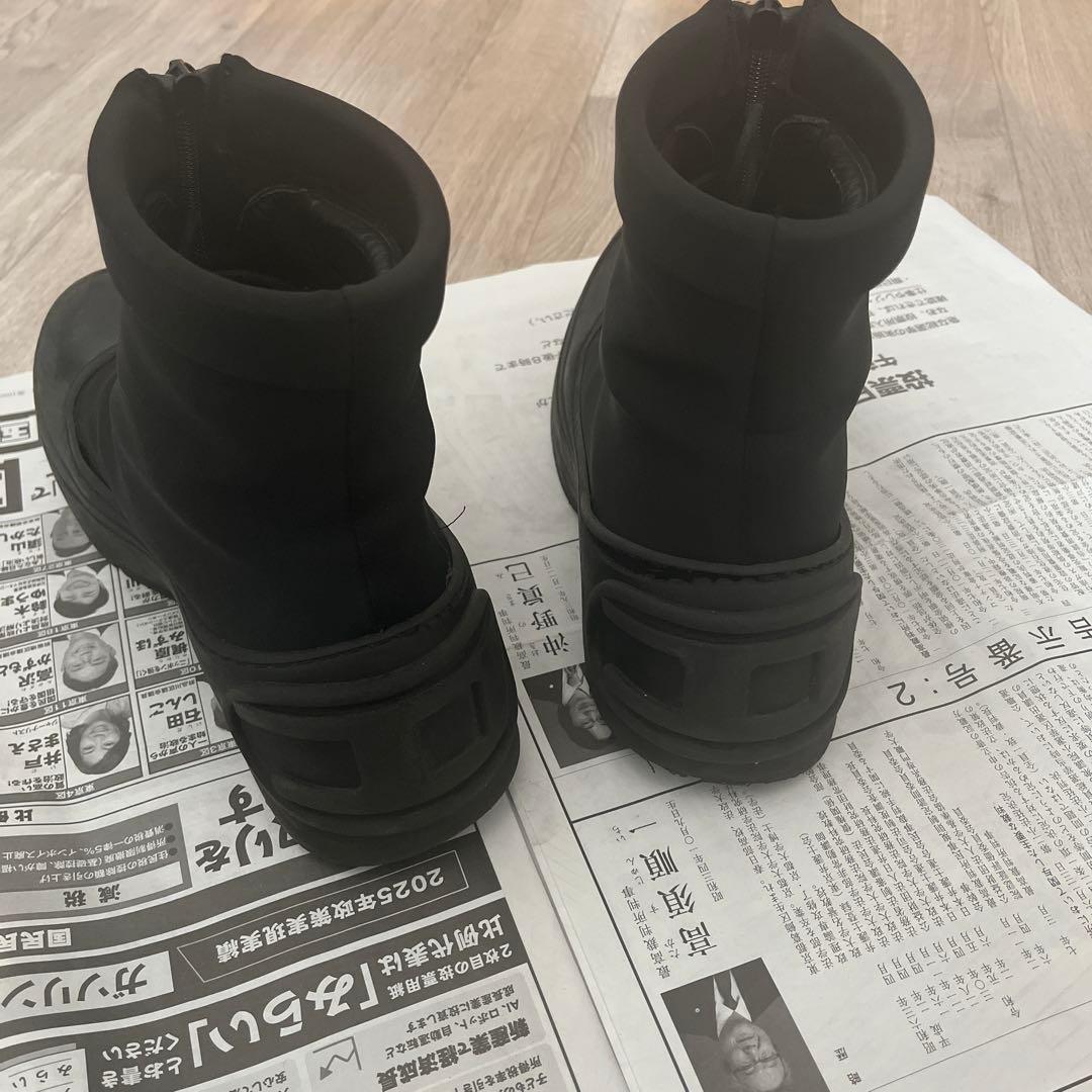 diesel ブーツ ジッパー付き