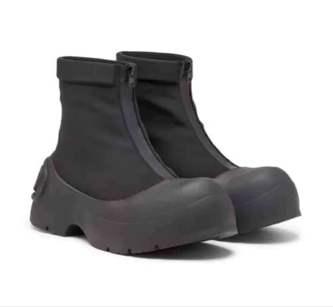 diesel ブーツ ジッパー付き