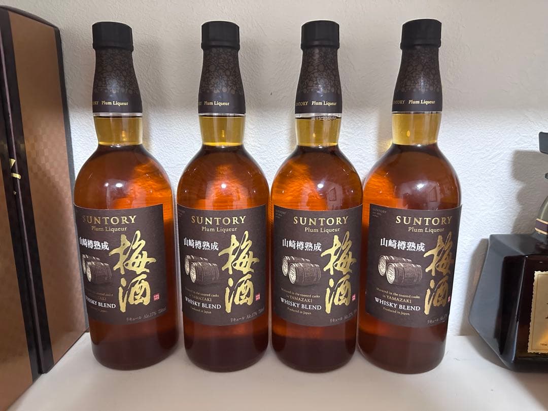 【新品・未使用】サントリー 山崎蒸溜所貯蔵梅酒、山崎樽熟成梅酒