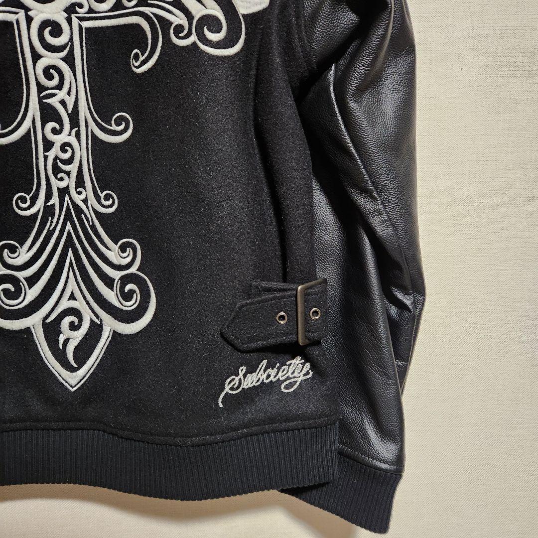 Subciety スタジャン クロス サイズM