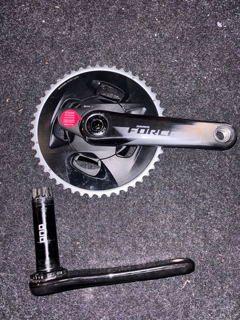 sram force axs パワーメータークランク　48-35 165mm