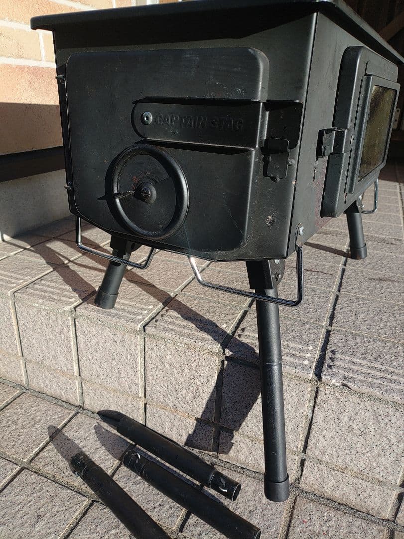 キャプテンスタッグカマド 薪ストーブ