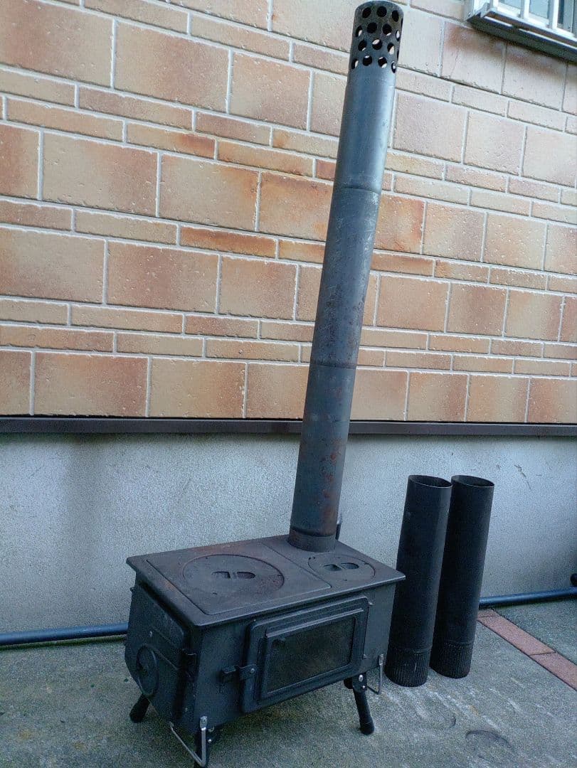 キャプテンスタッグカマド 薪ストーブ