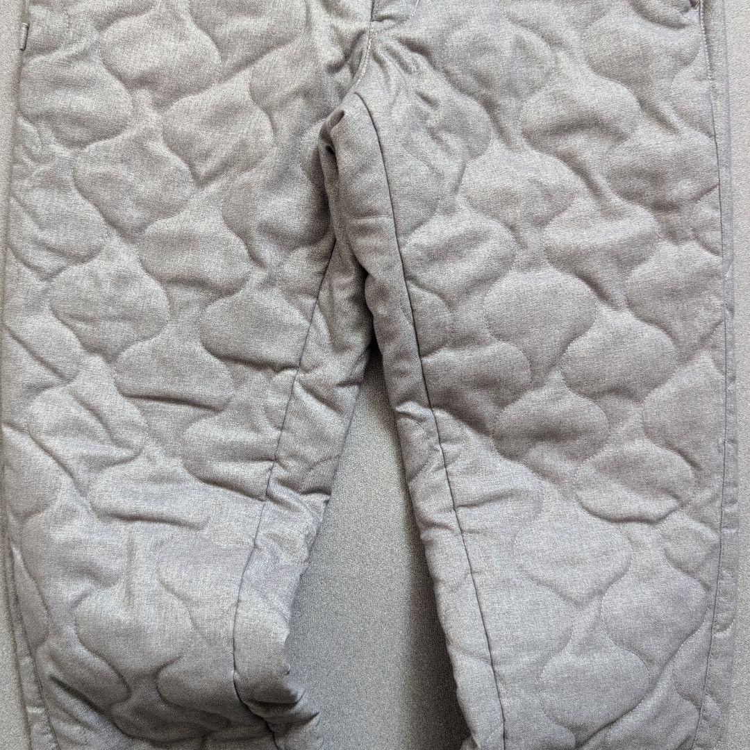 【美品】ジャックバニーゴルフ　キルトダウンパンツ　M グレー