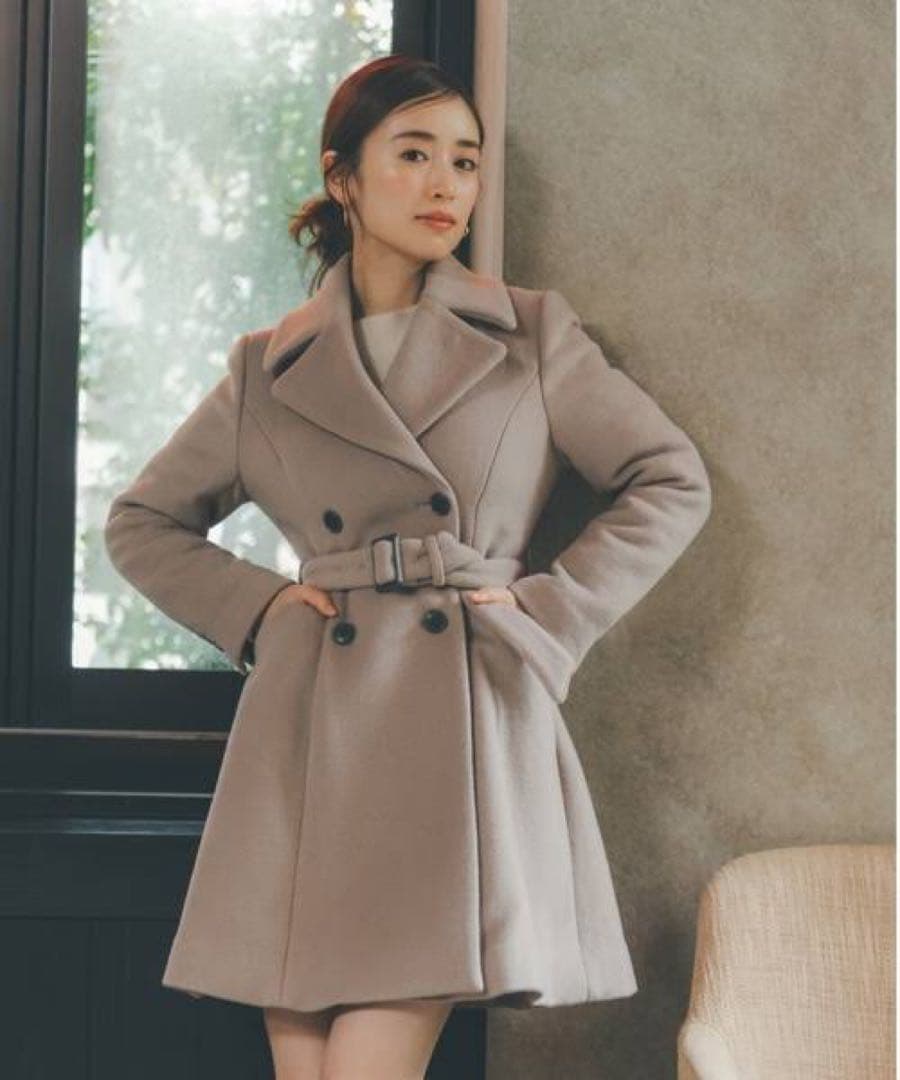 スナイデル　フィット&フレアジャケットコート