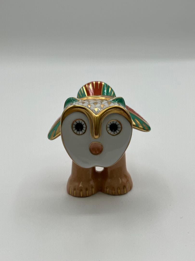 ヘレンド オウル 世界のフクロウ 箱 コロンビアリバー 限定3000体