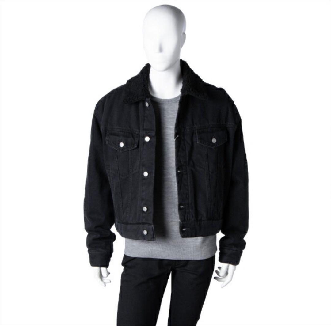 T*i様 売り切り！ MM6 デニムボアジャケット メゾンマルジェラ ボンバージ