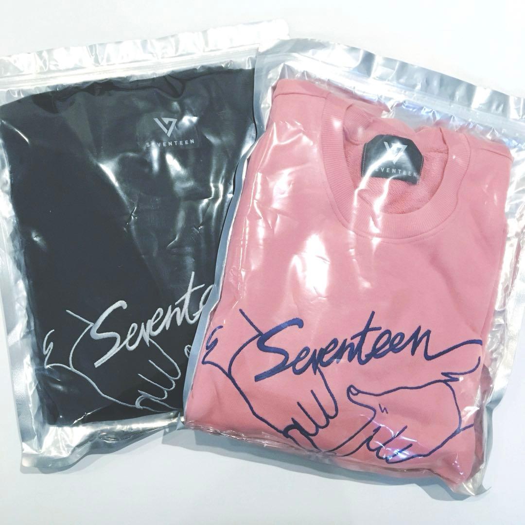 SEVENTEEN 2016 アンコン トレーナー ピンク ブラック 新品未開封