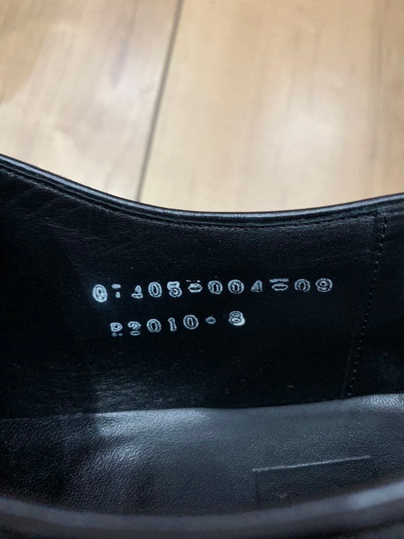 三陽山長 弦六郎 パンチドキャップトゥシューズ