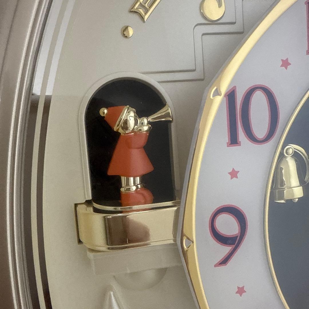 【未使用】SEIKO からくり時計 ウェーブシンフォニー 電波時計 RE555S