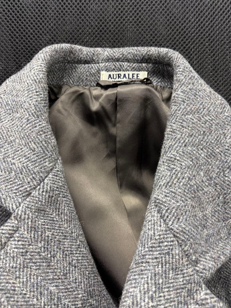 新品 AURALEE 25AW SHETLAND WOOL COAT 3