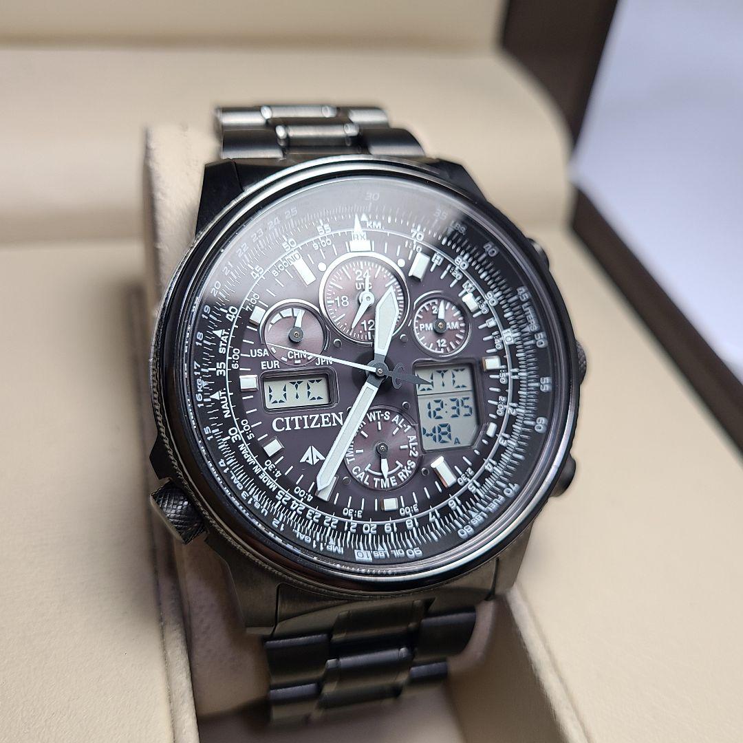 【未使用品】CITIZEN　U680　プロマスター　スカイ　ソーラー電波　稼働