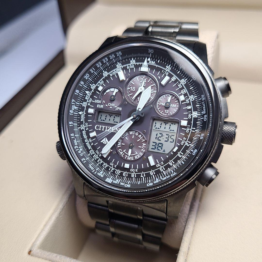 【未使用品】CITIZEN　U680　プロマスター　スカイ　ソーラー電波　稼働