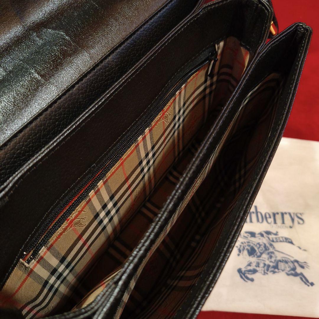 Kingston様 バーバリー　シャドーホース　レザーショルダー